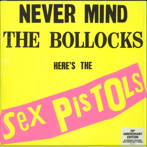 Sex Pistols NEVER MIND THE BOLLOCKS 30周年 Sex Pistols Never Mind The Bollocks - 30th Anniversary UK